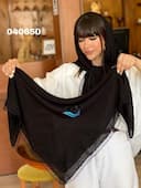 روسری ژورژت درختی نگین گیپور کد nil040650