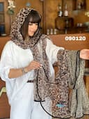 شال تور پلنگی شیباما کد nil090120