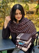 شال مخمل سبک پاییزه نازنین کد nil34300
