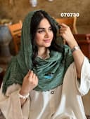 شال کنفی دور ریش پانچی وارداتی کد nil070730