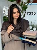 شال پلیسه بهاره دور ریش کد nil47090