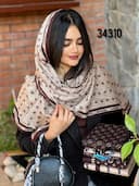 شال مخمل سبک پاییزه ناز کد nil34310