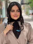 مینی اسکارف ژورژت درختی کد nil030910