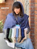 شال برشکا پولکی سکه ای وارداتی کد nil090370