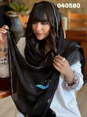 شال ژان ژان حاشیه نگینی اورجینال کد nil040580