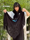 روسری گلکسی نگینی کارشده وارداتی کد nil070360