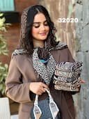 روسری نخ اسکالر پاییزه روناک کد nil32020