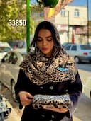 شال موهر پلنگی نگار nil33850