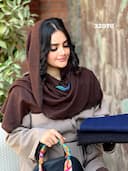 شال کبریتی پاییزه دور ریش کد nil32070