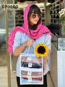 شال نخی چروک دورینا کد nil070660