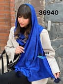 شال مخمل پلیسه شاین دار کد nil36940