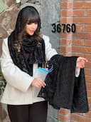 شال مخمل برجسته نورسا کد nil36760