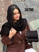 شال پلیسه لمه حاشیه کار شده دامنی کد nil36790