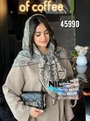 روسری نخ اسپیرا بهاره کامیلا  کد nil45990