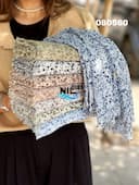شال نخ پنبه برشکا دور ریش کد nil080560