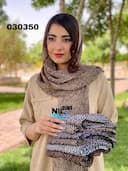 شال نخی پلیسه ناوا کد  030350