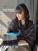 شال برشکا لمه خطی کد nil70700