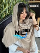 شال نخ ویسکوز طرح دار کد nil90800