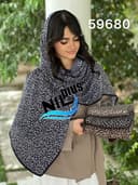 شال برشکا پلنگی موژانا کد nil59680