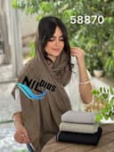 شال کشی حاشیه نگین ژاناتا کد nil58870