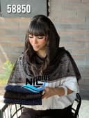 شال گیپور نگینی حاشیه دانتل کد nil58850