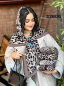 روسری پاییزه پلیسه شیبا کد nil33600