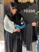 شال سافاری حاشیه نگین دانتل کد nil70200