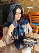 روسری گارزا ژاکارد لامان کد nil080970