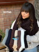 شال کنفی بوکله دور ریش کد nil33740