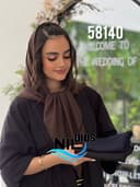 روسری نخ اسکالر ملیا کد nil58140