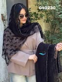 شال تور برجسته دور لمه مانیا کد nil040230