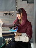 شال پاییزه برفکی دور ریش ژیلان کد nil70160