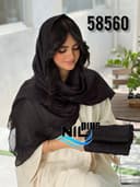 شال نخ ابریشم پتوس مجلسی کد nil58560