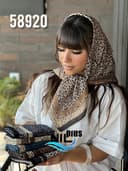 روسری نخ ژورژت ارنیکا کد nil58920