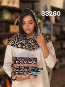 شال برشکا پلنگی مونا کد nil33260