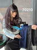 شال تور پروانه حاشیه دانتل کد nil70210
