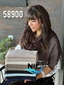 شال حصیری کنفی دور ریش کد nil58900