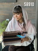 شال نخ لمه شاین مجلسی دور ریش کد nil58910