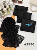 شال دووره نگینی اورجینال وارداتی کد nil42550