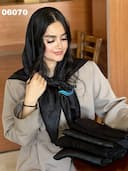 روسری نخ ابریشم ژاکارد لمه طنین کد nil06070