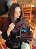شال ژورژت درختی حاشیه گیپور کد nil090570