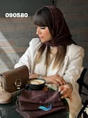 روسری نخ ابریشم ژاکارد گابرین کد nil090580