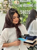 روسری سه گوش گیپور لمه نگینی حاشیه دانتل کد nil58020