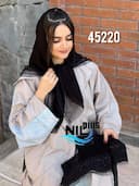 روسری دنیز نخ و لمه نگین گیپور کد nil45220