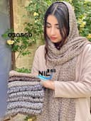 شال نخی پلیسه شایا کد nil030550