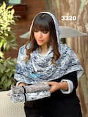 شال برشکا پامینا کد nil3320