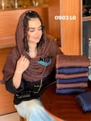 شال برشکا حاشیه سکه ای زانیا کد nil090310
