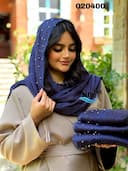 شال پفکی اکلیلی مرواریدی دور گیپور کد nil020400