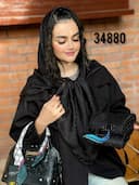 روسری ژاکارد نگینی پارمیس کد nil34880