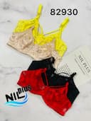 سوتین دانتل فنردار کد nil82930